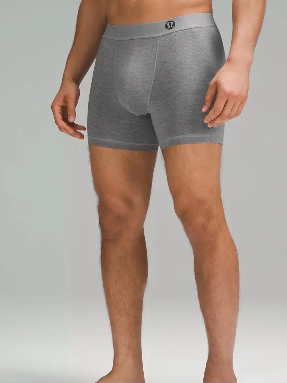 Lululemon Men’s 3-Pack Always in Motion Briefs — Gray, Navy, Black